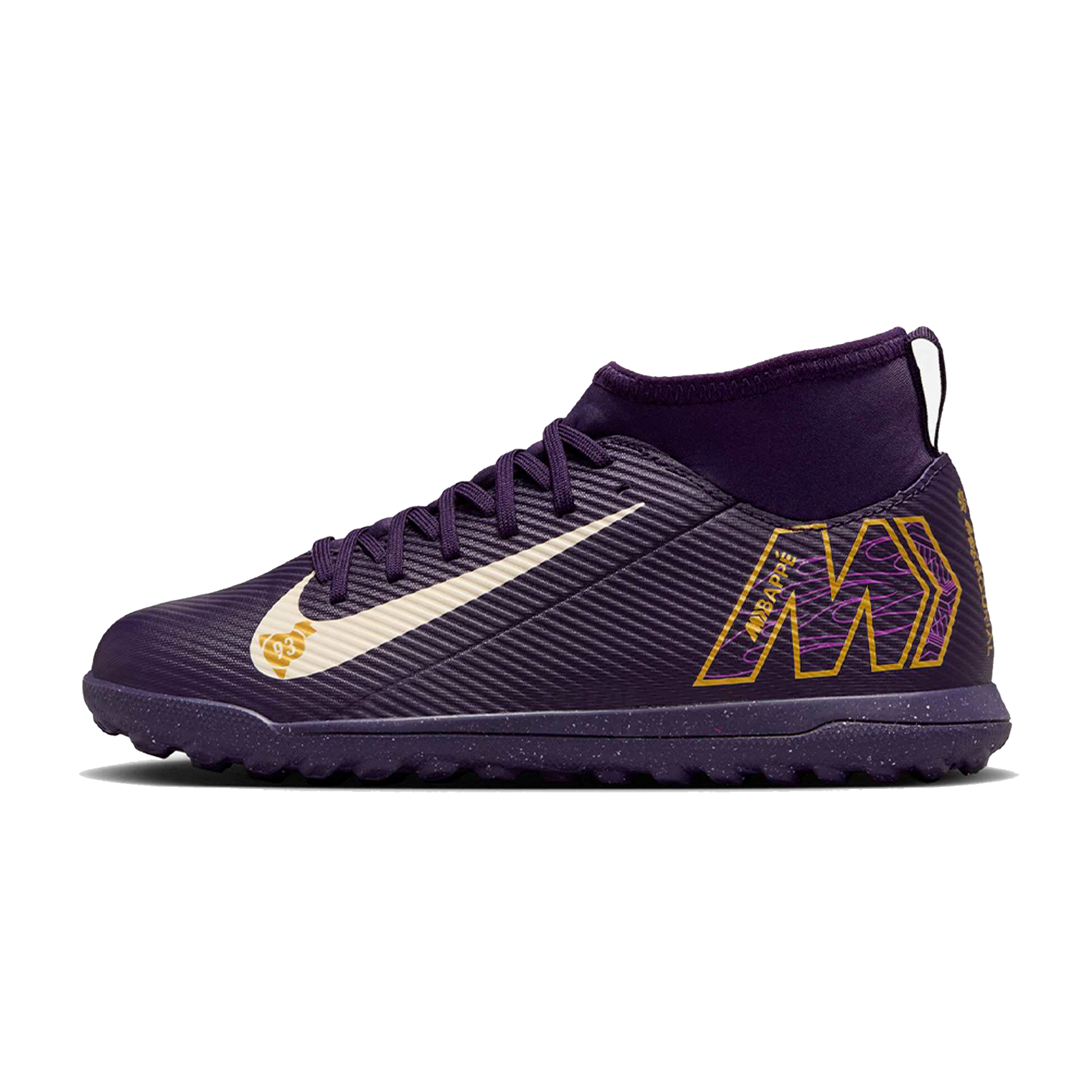 Chaussures Nike Mercurial Superfly 10 Club Kylian Mbappé TF – Enfant